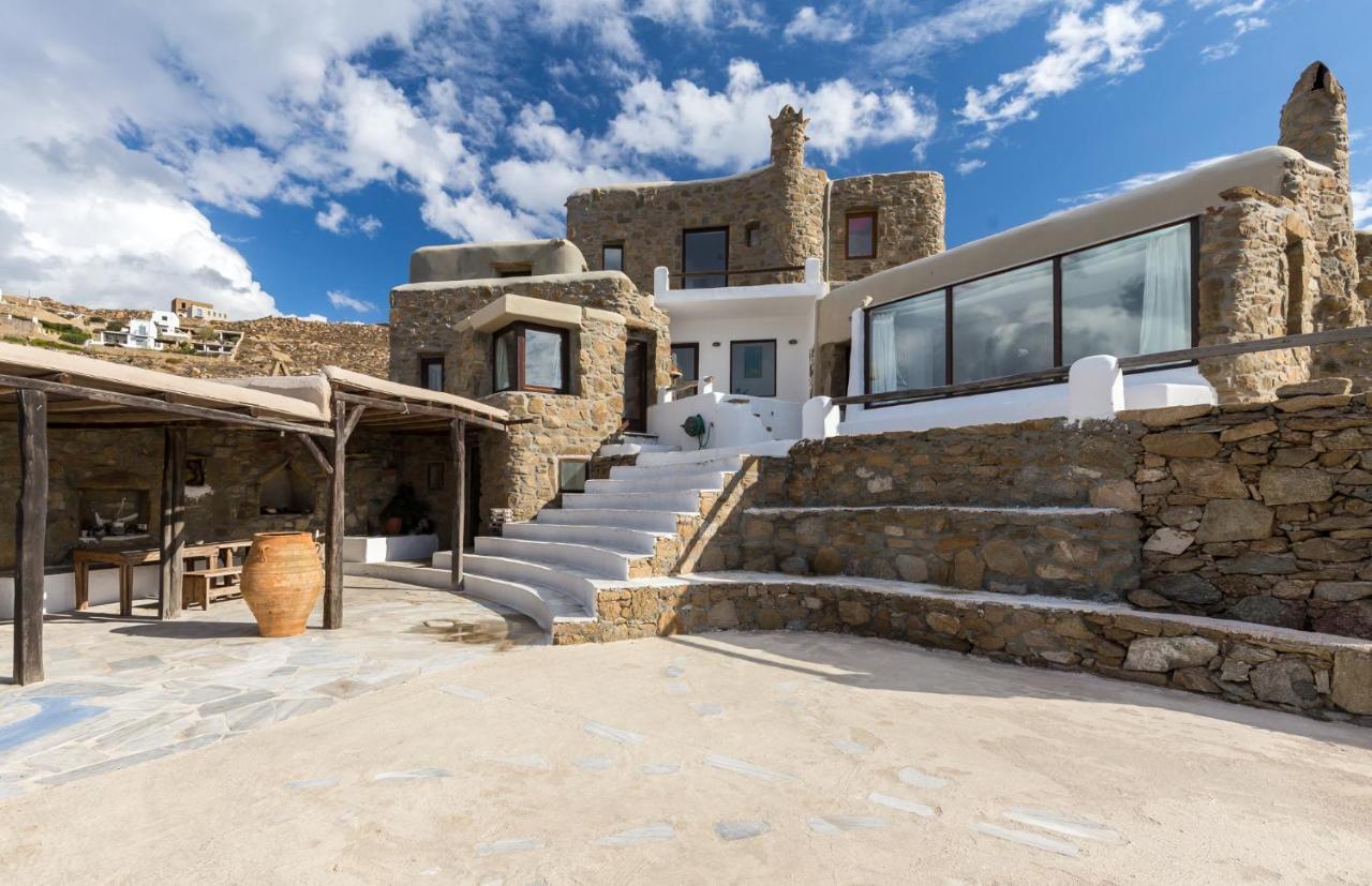 ⋆ 5Br Oceanside View Near Lighthouse- Pharos Vm ⋆ Villa Mykonos Town Eksteriør billede